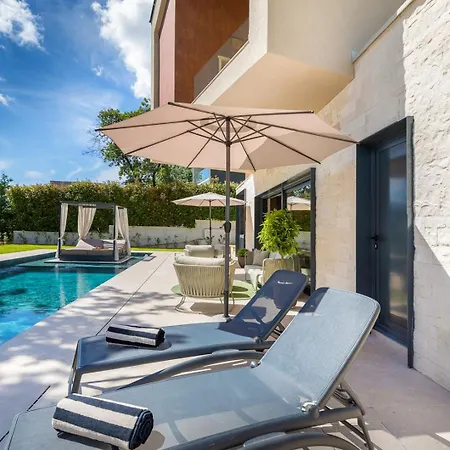 Вилла Mol By Villsy - With Private Pool, Sauna, Jacuzzi Бадерна